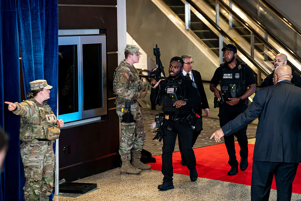 WATCH: Secret Service Tackles Would-Be Shooter Outside WHCD