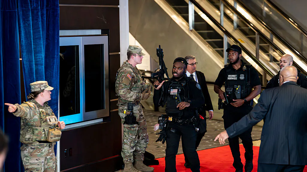 WATCH: Secret Service Tackles Would-Be Shooter Outside WHCD