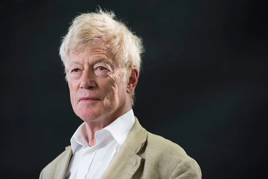 EDINBURGH, SCOTLAND - AUGUST 15: Roger Scruton attends the Edinburgh International Book Festival on August 15, 2016 in Edinburgh, Scotland. The Edinburgh International Book Festival is one of the most important annual literary events, and takes place in the city which became a UNESCO City of Literature in 2004. (Photo by Awakening/Getty Images)