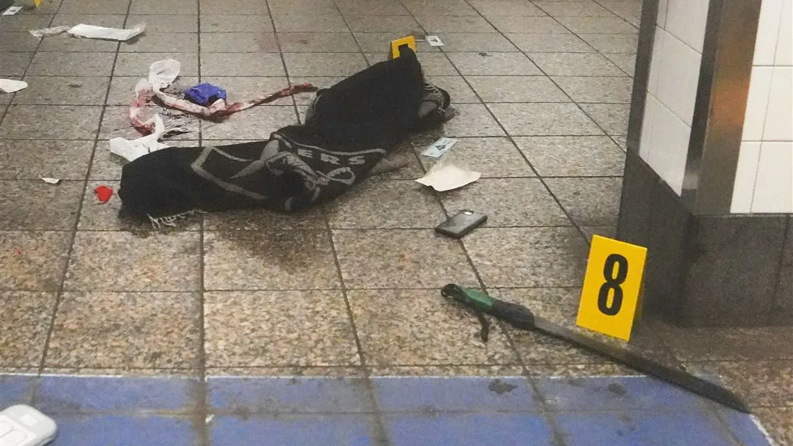 ‘Lucifer’ Unleashes Bloody Slashing Rampage Inside Grand Central Station