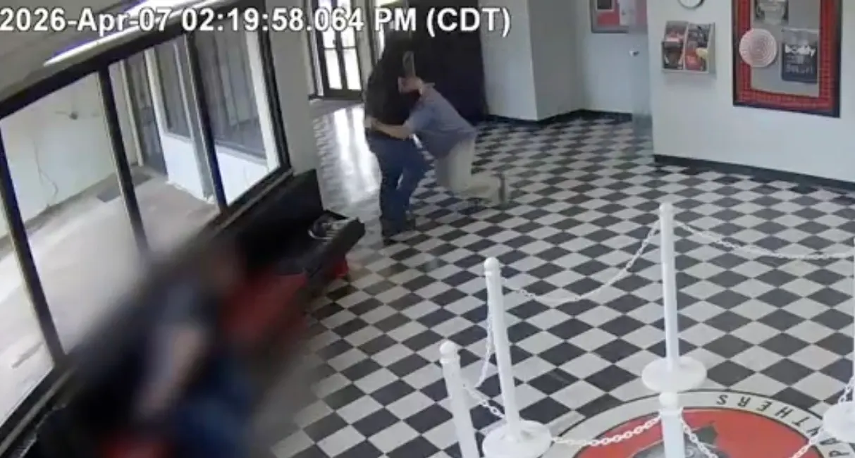 Hero Principal Who Risked It All To Stop Shooter Gets Moment He’ll Never Forget