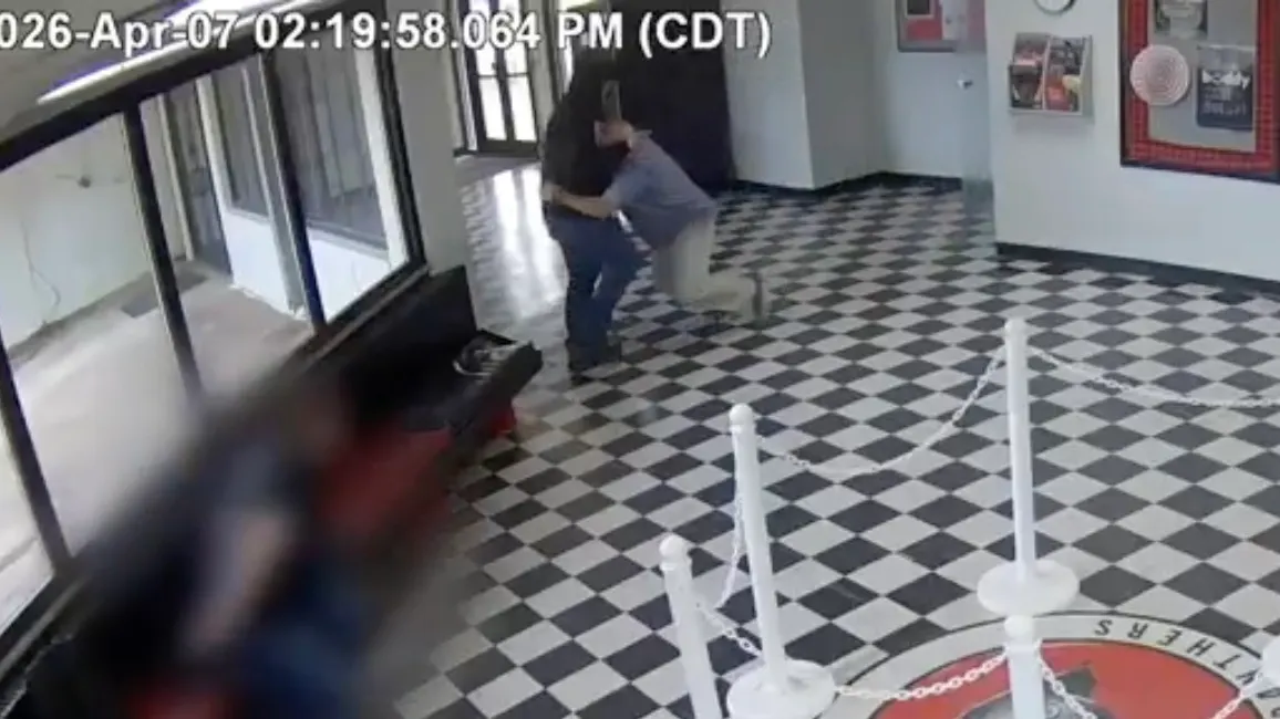 Hero Principal Who Risked It All To Stop Shooter Gets Moment He’ll Never Forget