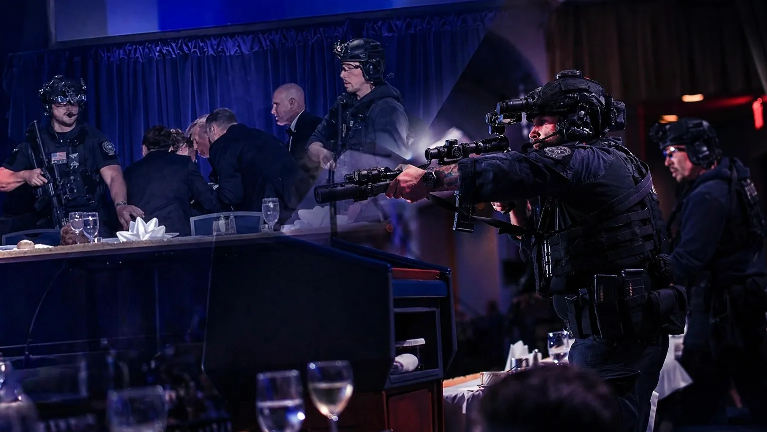 Trump Rushed Out Of White House Correspondents’ Dinner After Reports Of Gunfire