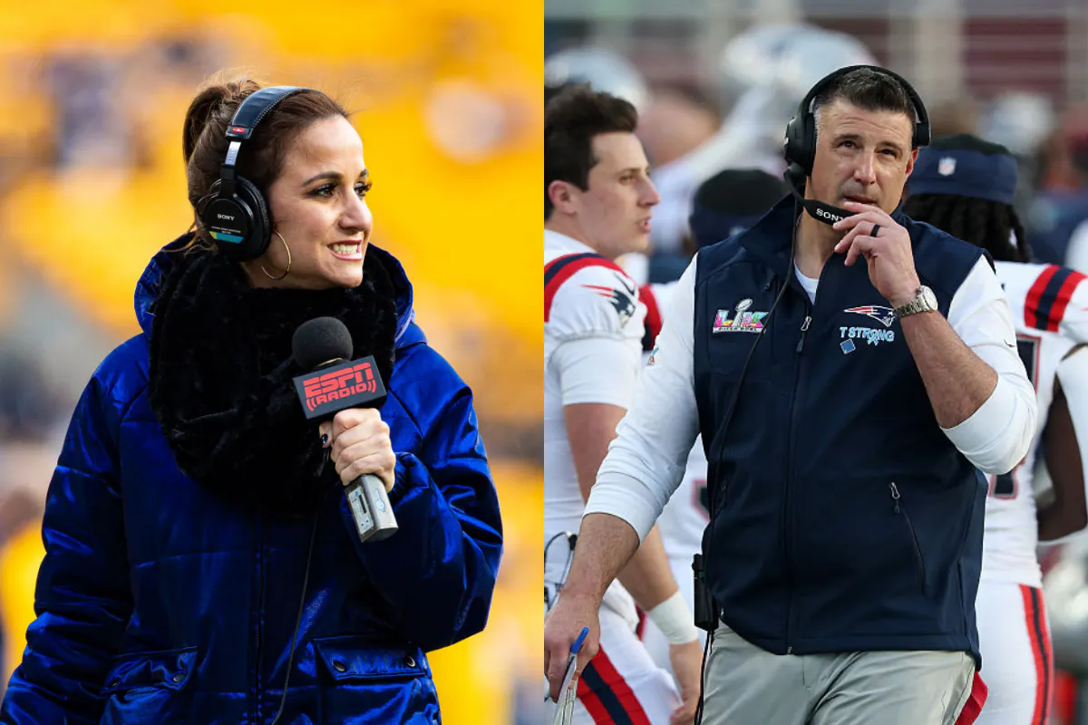 ‘It’s Laughable’: Patriots Coach Mike Vrabel Downplays Poolside Photos With Married NFL Reporter