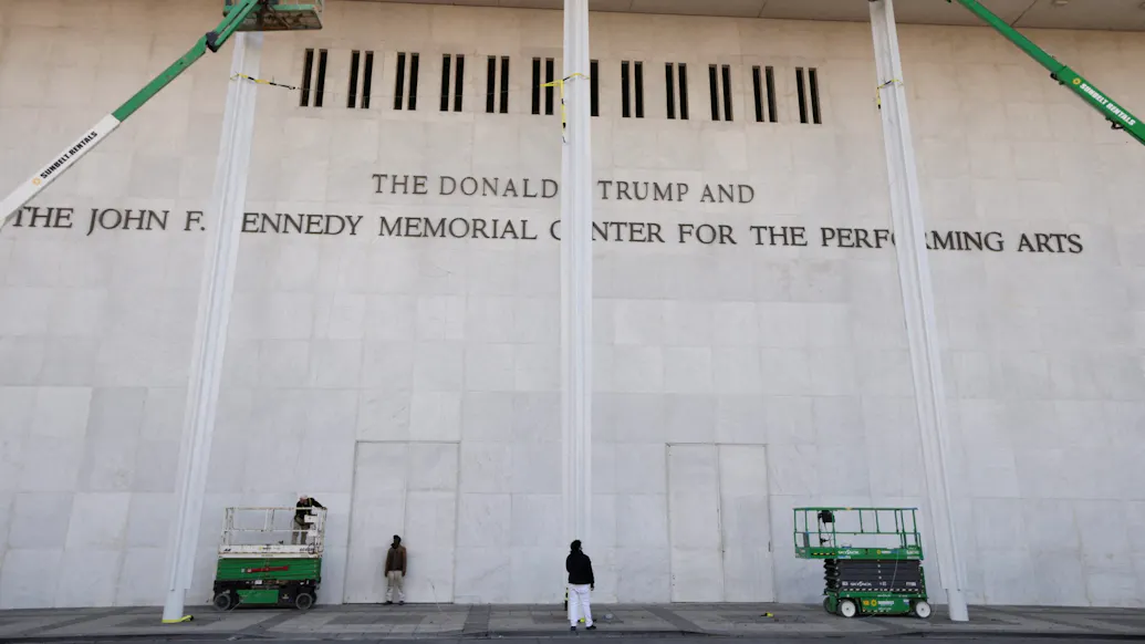 Trump To Congress: You Run The Kennedy Center