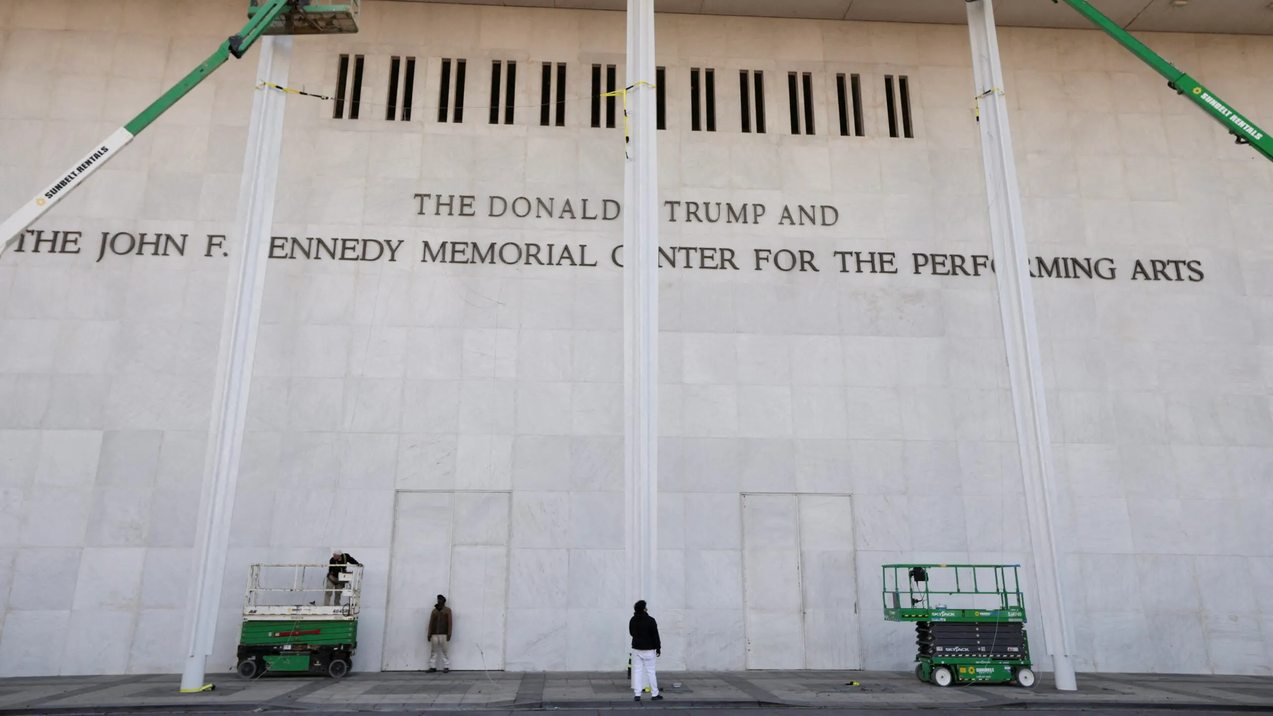 Trump To Congress: You Run The Kennedy Center