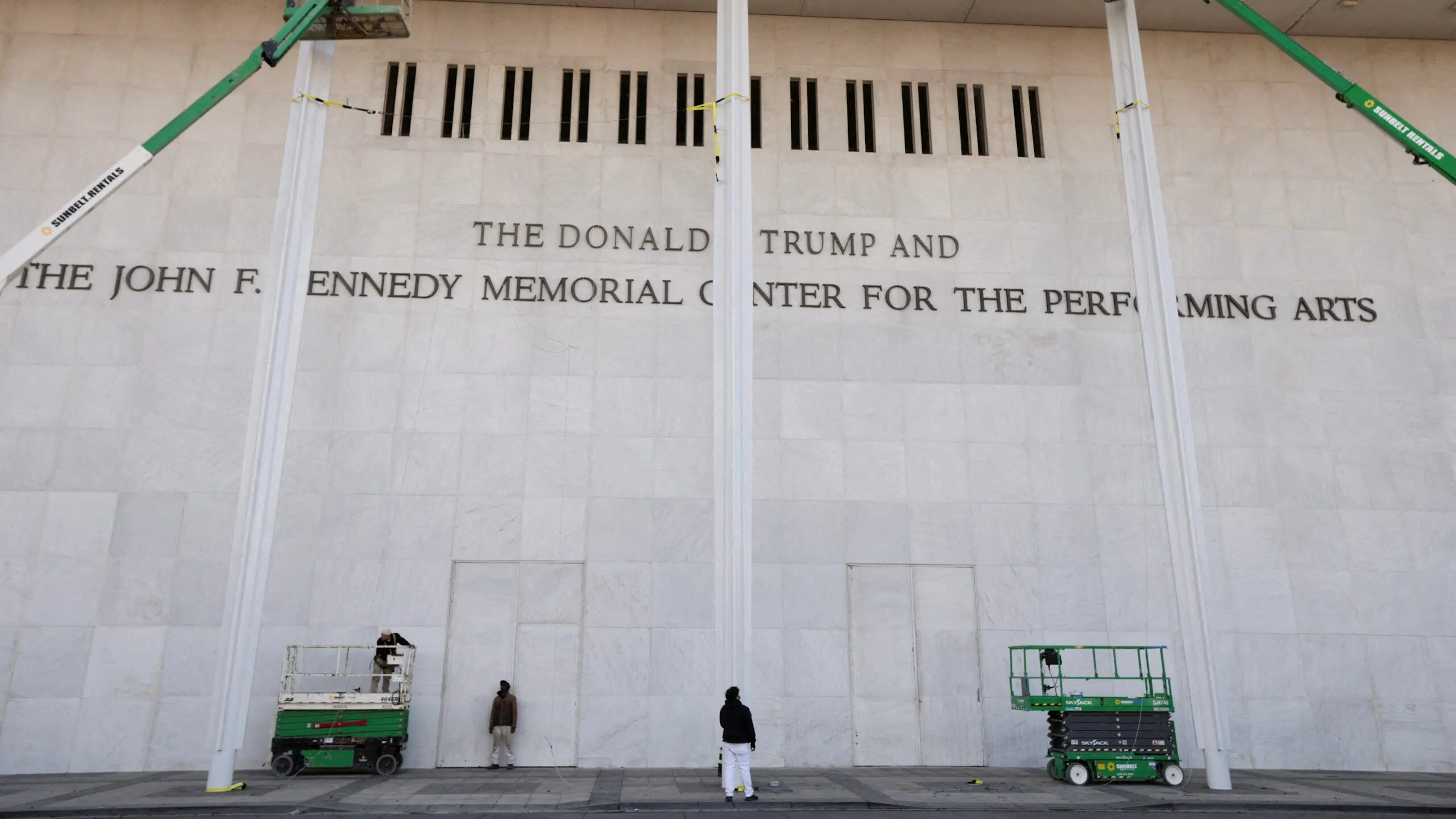Trump To Congress: You Run The Kennedy Center