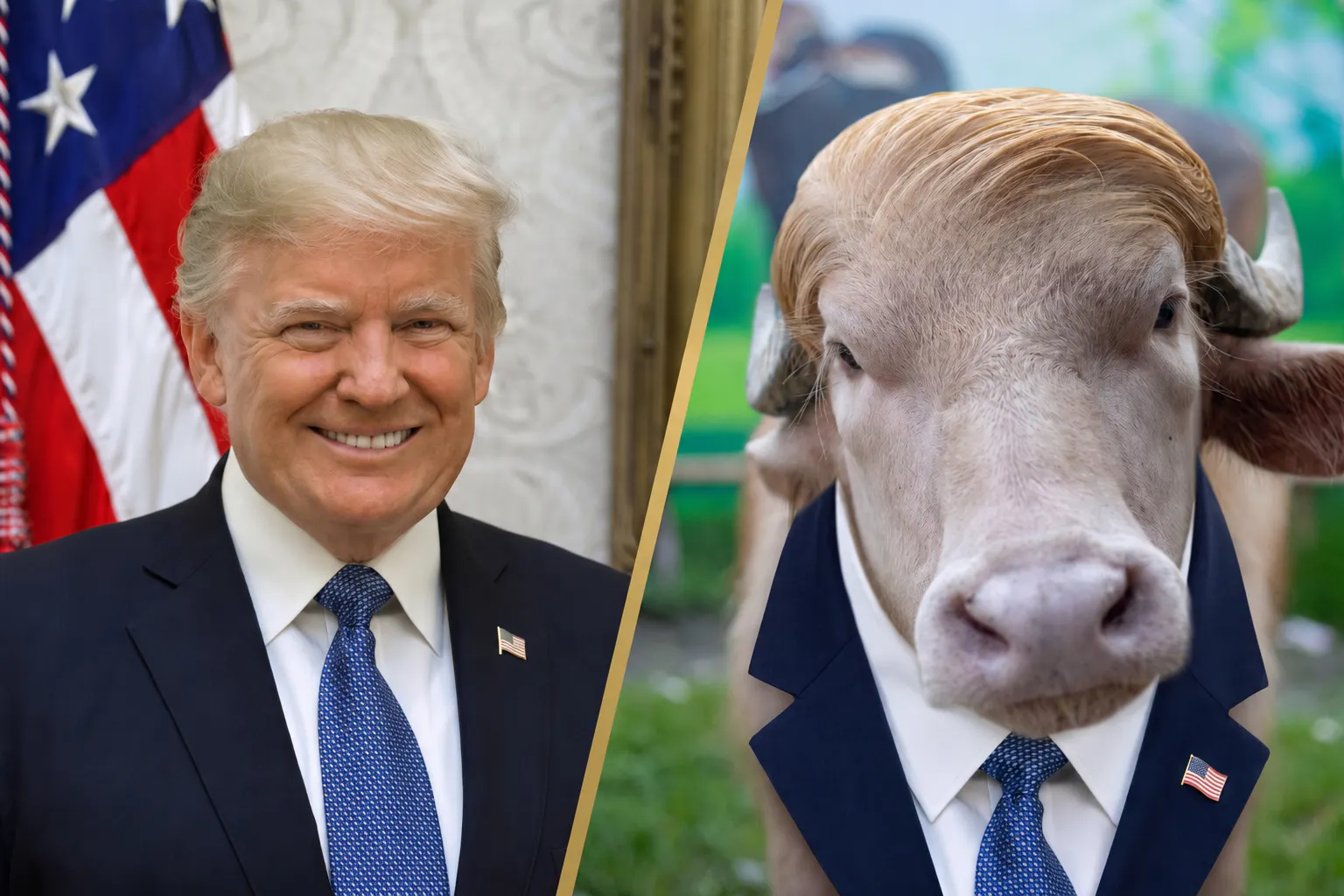 This Trump-Looking Buffalo Is Taking Over The Internet