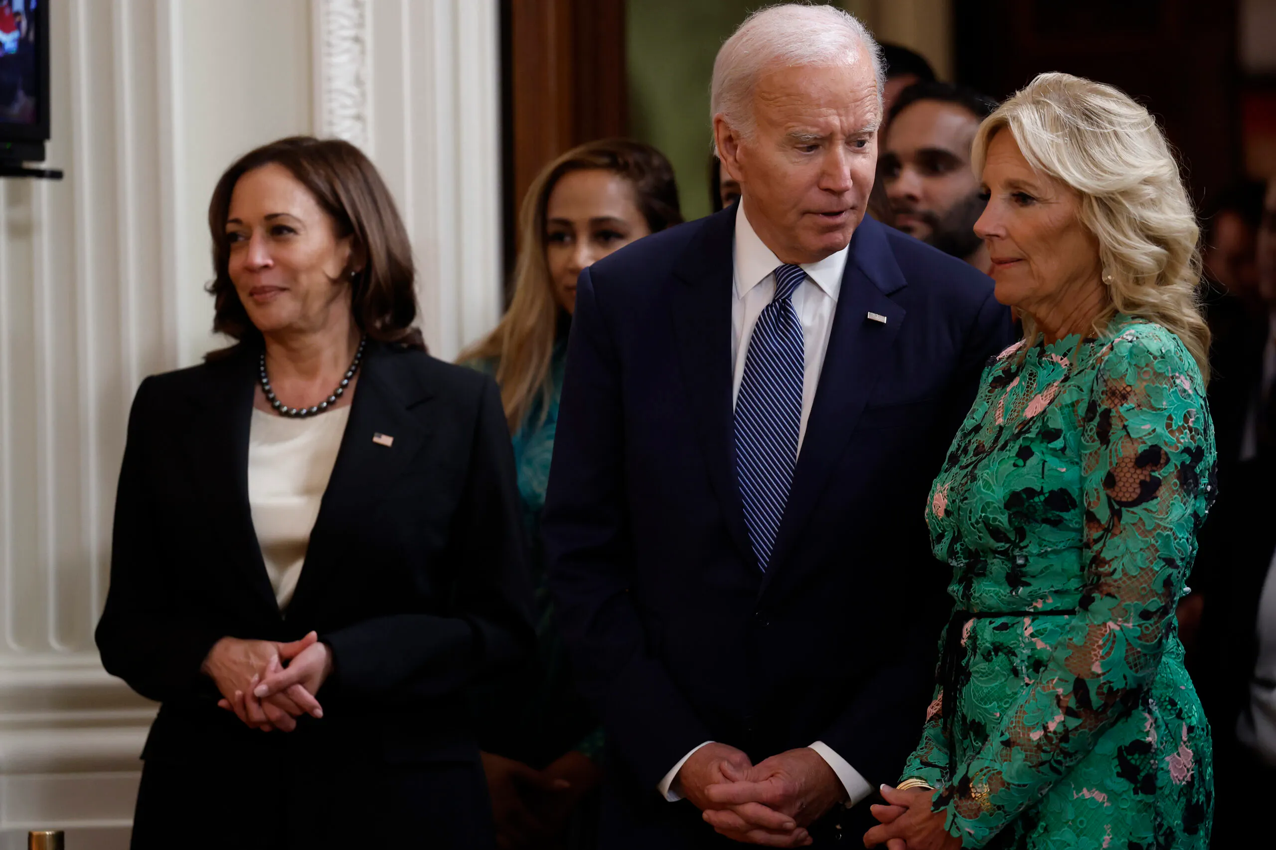 What Kamala Asked For Just Minutes After Joe Quit, According To Jill