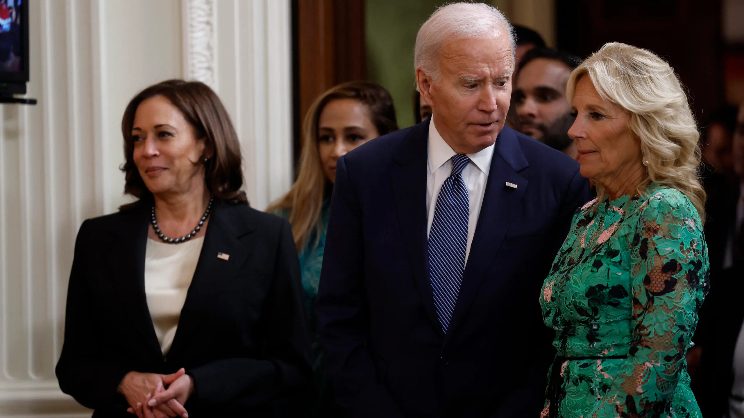 What Kamala Asked For Just Minutes After Joe Quit, According To Jill