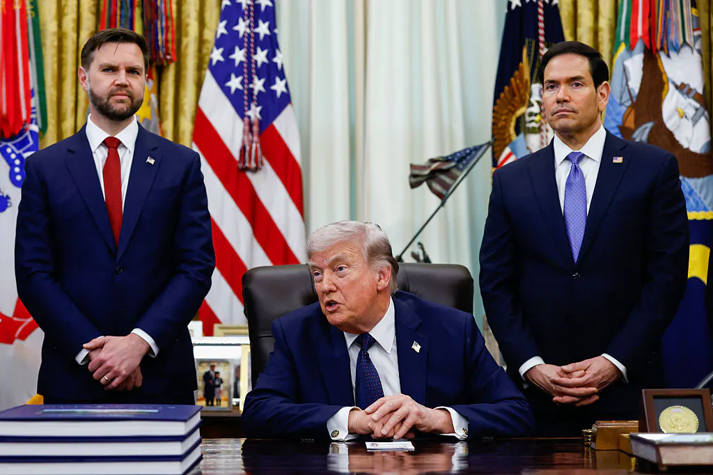 Trump Takes A Spontaneous 2028 Presidential Straw Poll: Vance Or Rubio?