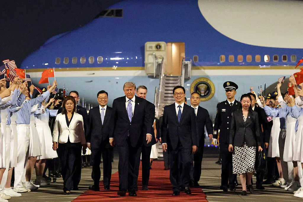 LIVE UPDATES: Trump Lands In China For High-Stakes Talks With Xi