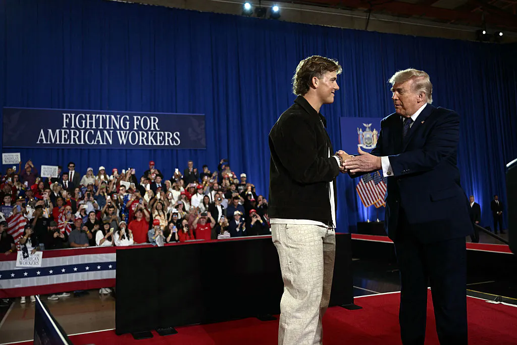 Trump Responds After Leftist Meltdown Over NFL QB’s Rally Appearance