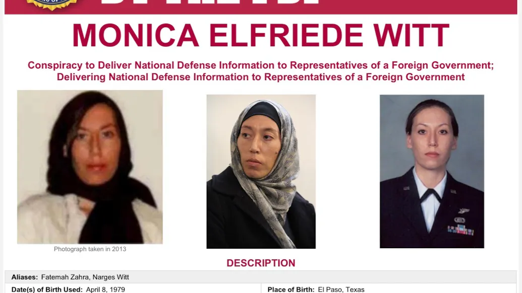 FBI Offers $200K Reward To Catch Veteran Charged With Spying For Iran