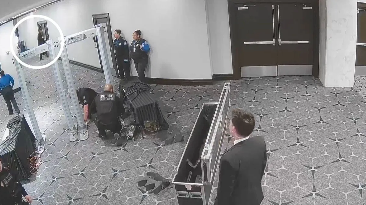 WATCH: Police Dog Appeared To Flag Wannabe Trump Assassin Seconds Before Attack
