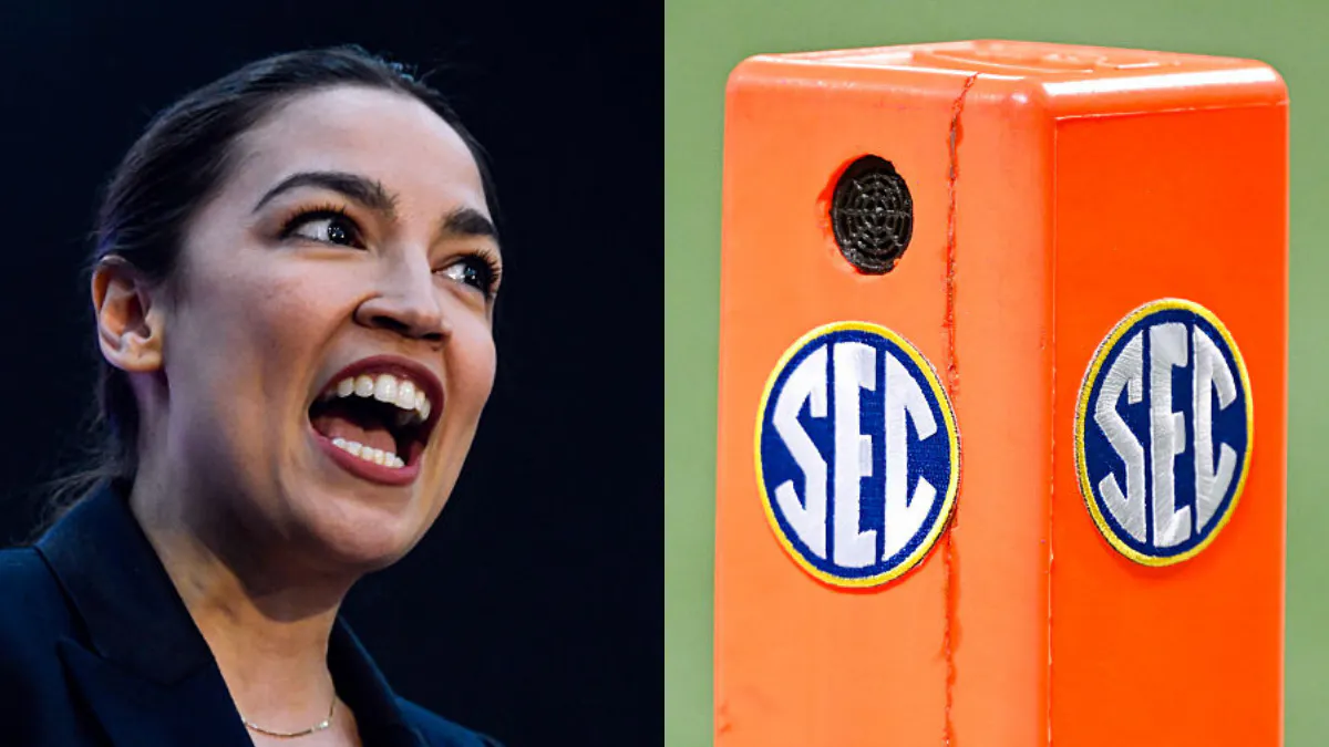 WATCH: SEC Fans Troll AOC With College Football Hype Video And The Internet Loves It