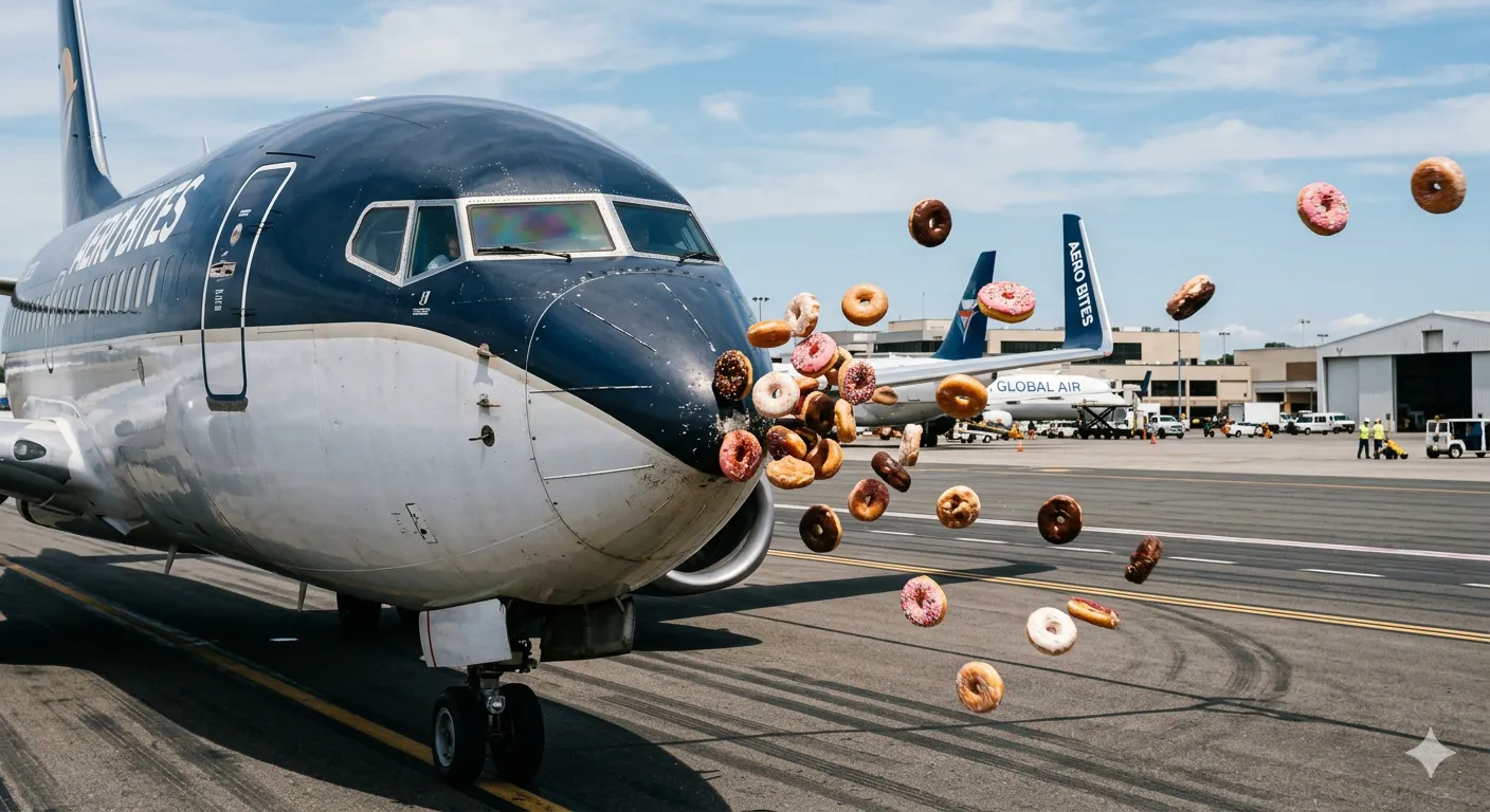 WATCH: United Airlines Plane Hits Bakery Truck Moments Before Landing