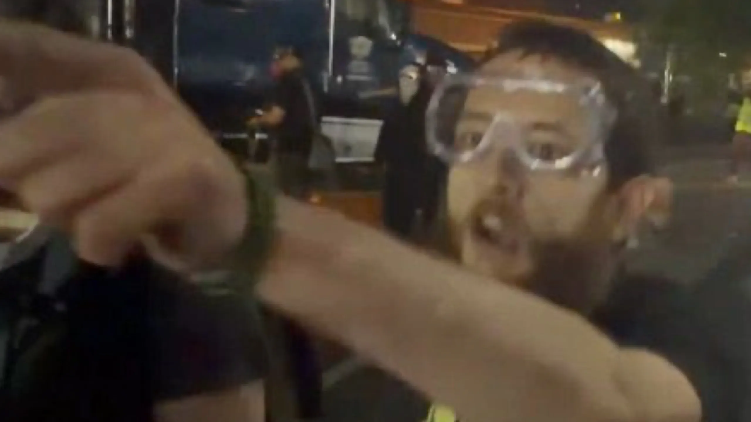 Man Arrested After Disturbing Threat To ICE Officer’s Family Caught On Camera