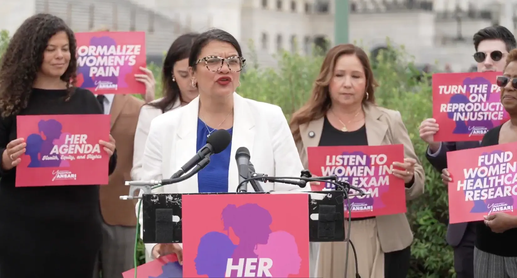‘Economic Violence’: Dems Hold Presser Demanding Paid Time Off For Periods