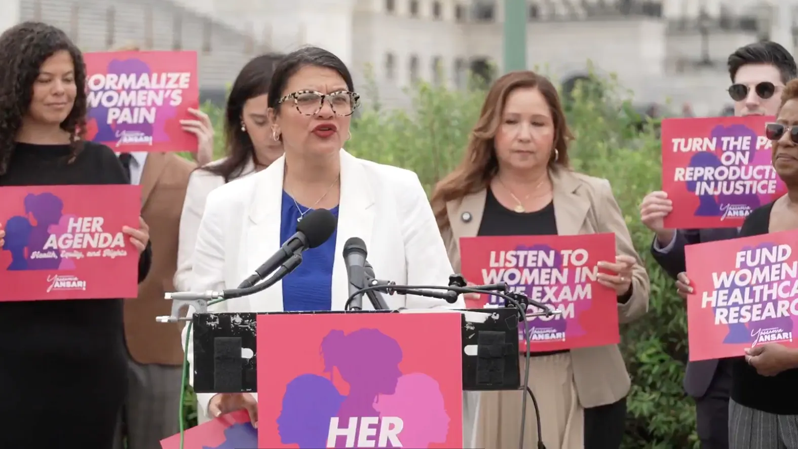 ‘Economic Violence’: Dems Hold Presser Demanding Paid Time Off For Periods