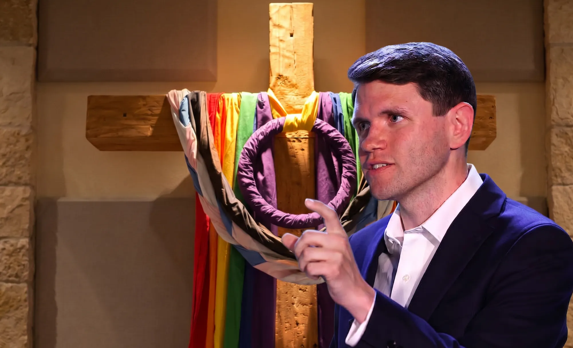 At James Talarico’s Church, Its Offensive To Respect God’s Pronouns — But Abortion’s OK.