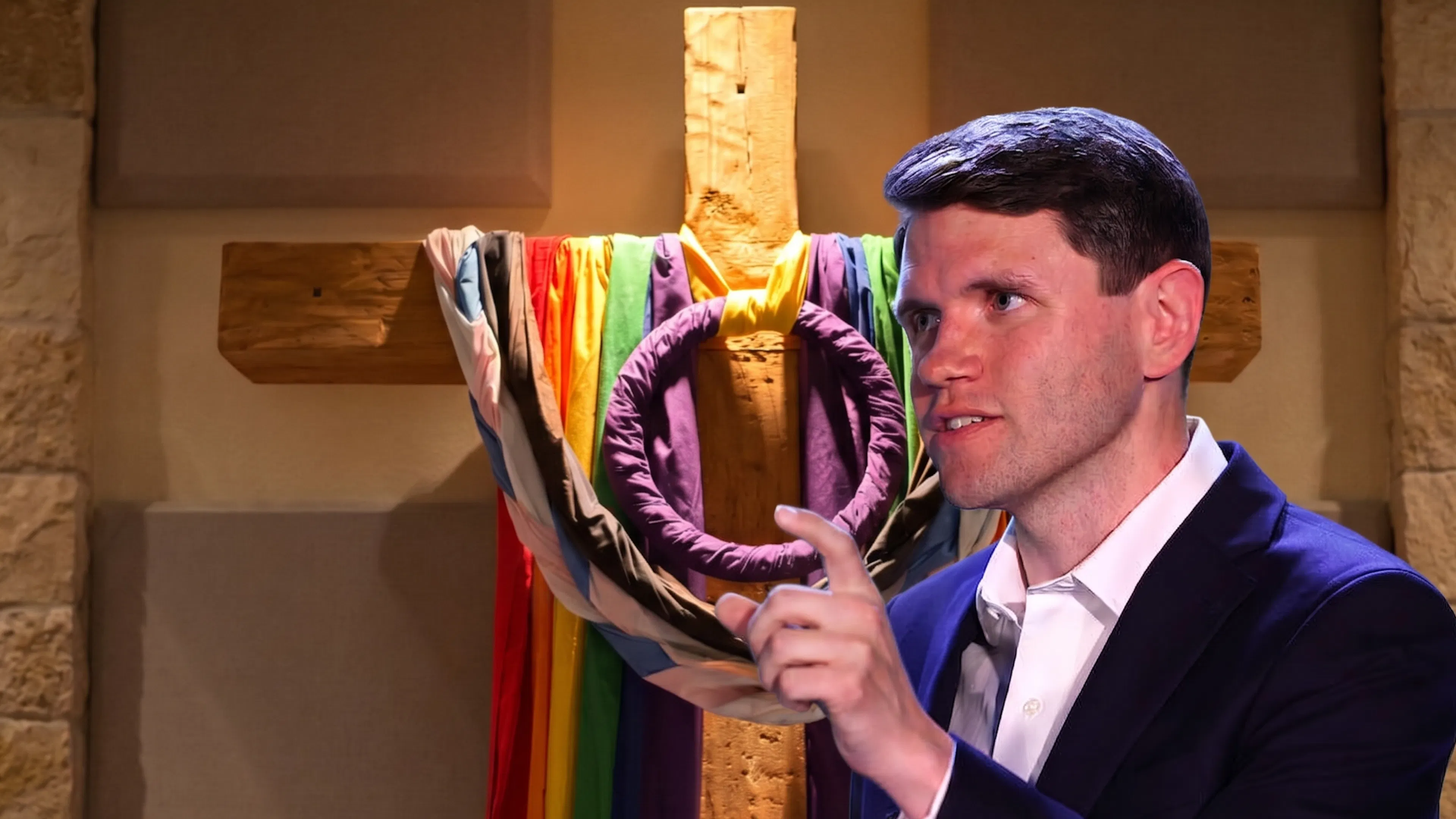 At James Talarico’s Church, Its Offensive To Respect God’s Pronouns — But Abortion’s OK.