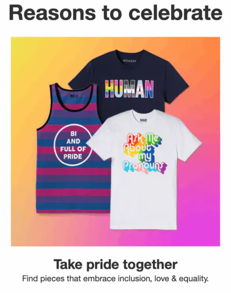 Target homepage