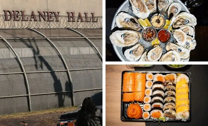 EXCLUSIVE: Delaney Hall Detainees On ‘Hunger Strike’ Are Downing Clams And Sushi