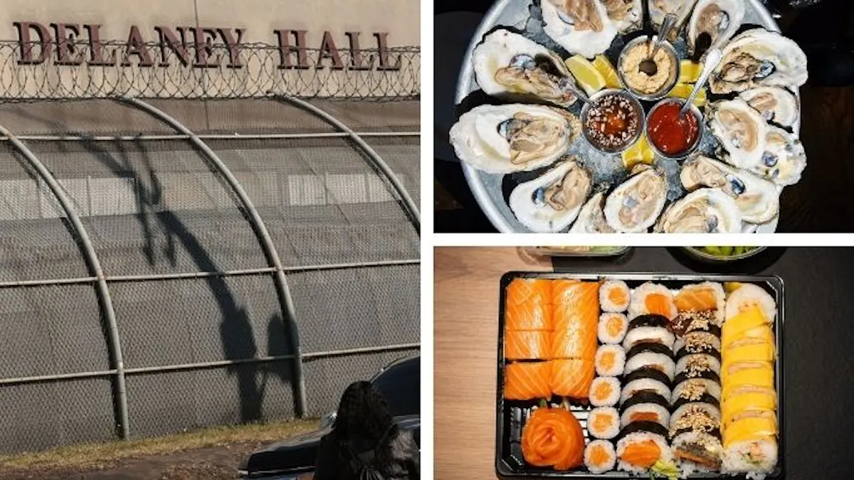 EXCLUSIVE: Delaney Hall Detainees On ‘Hunger Strike’ Are Downing Clams And Sushi