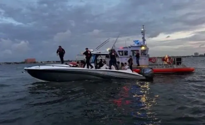 Feds Fire Warning Shots At Boat Packed With Chinese Illegal Migrants