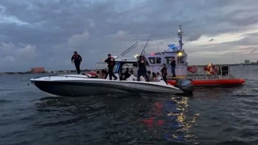 Feds Fire Warning Shots At Boat Packed With Chinese Illegal Migrants