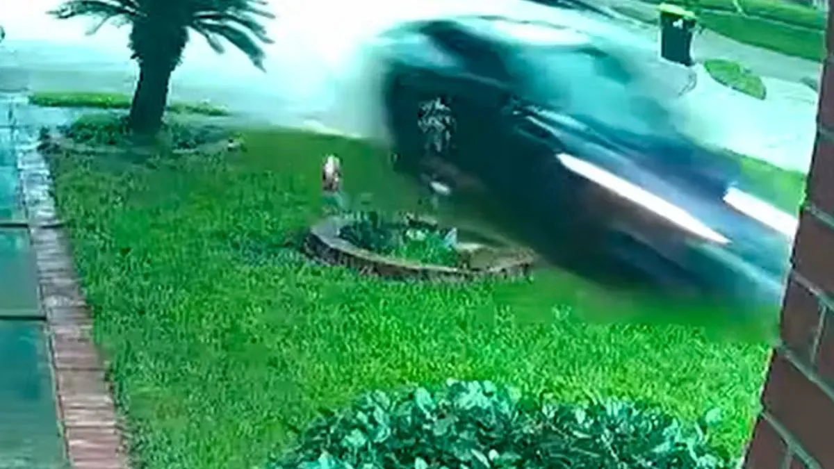 WATCH: Insane Video Shows 70 MPH Tesla Slam Into Grandmother’s Home