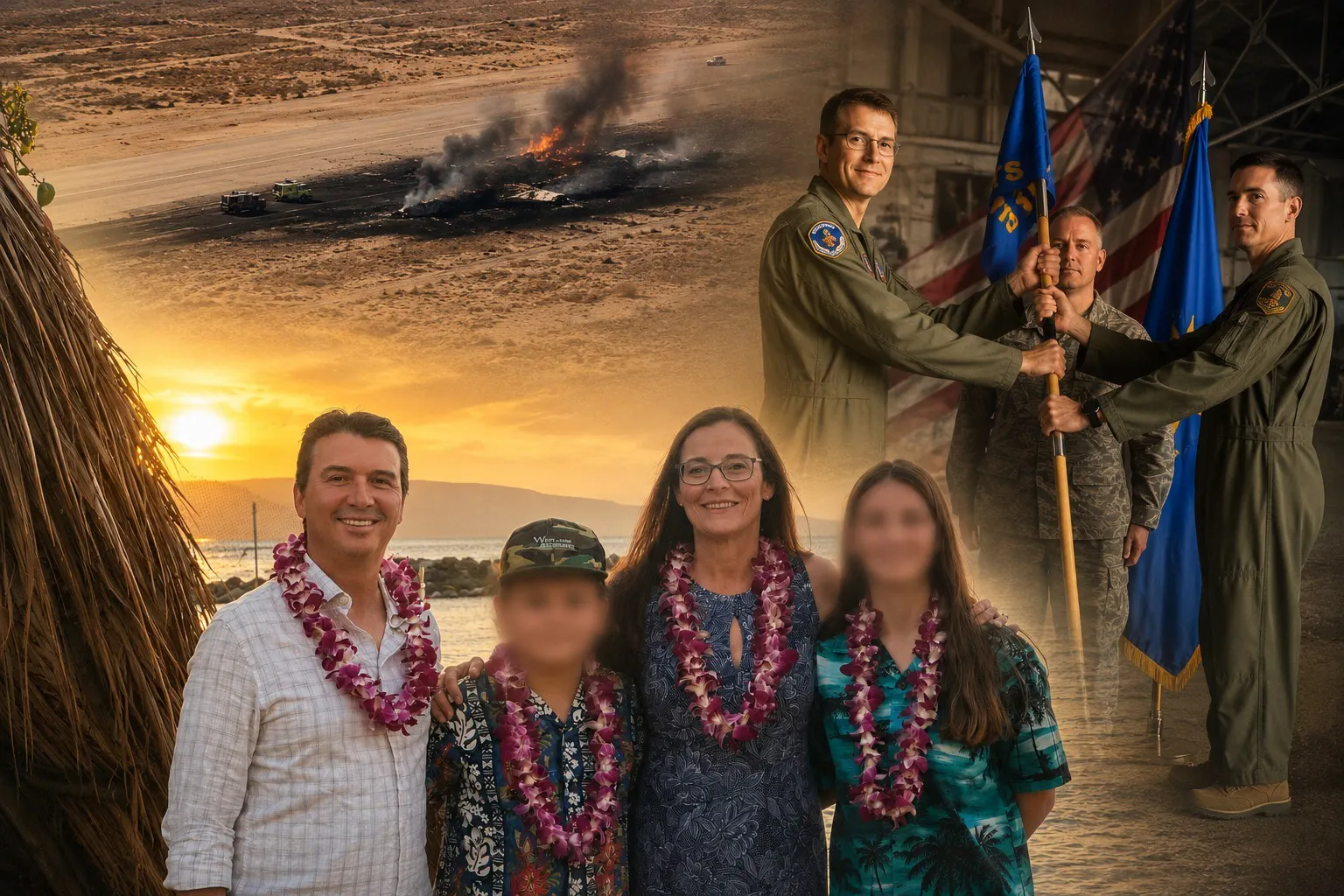 Decorated Test Pilot Killed In B-52 Crash Leaves Behind Wife And Two Children