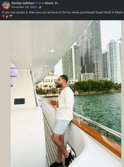 yacht2-427x576 Refugees From Bhutan Billed Medicaid Millions. Now They Drink Champagne In Private Jets.