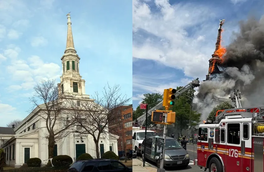 Mamdani’s NYC Moves To Quickly Demolish Historic Church Burned In Suspected Arson Attack