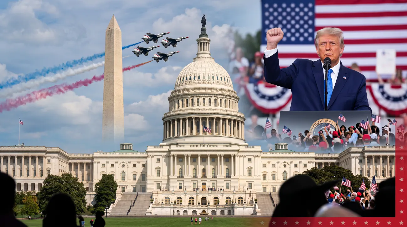 LIVE UPDATES: Trump Hosts 250th Birthday Celebration For America From Nation’s Capital