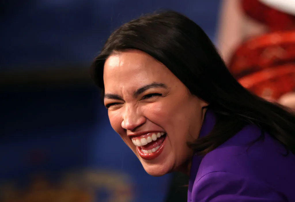 WATCH: AOC’S Giddy Response When Asked About Running For President