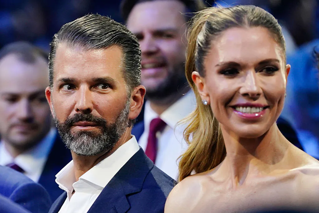 Don Jr., Wife Condemn ‘Lies’ About Kirk Assassination