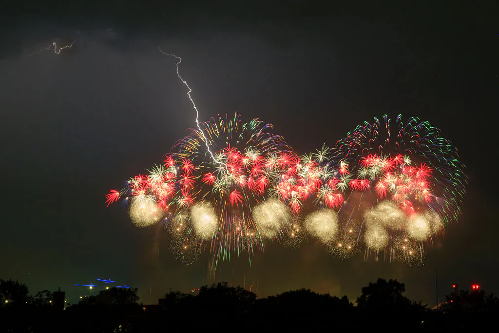 Trump Raves About Record-Setting Fireworks Display For America 250