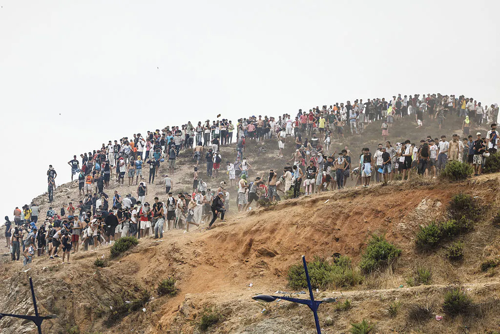Terrified Spanish Woman Cries Out For Help Over Migrant Invasion