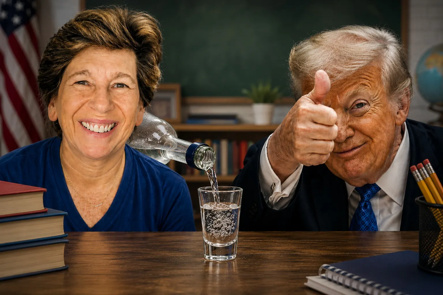 Teachers Union Boss’s Trump Confession? Pass The Vodka