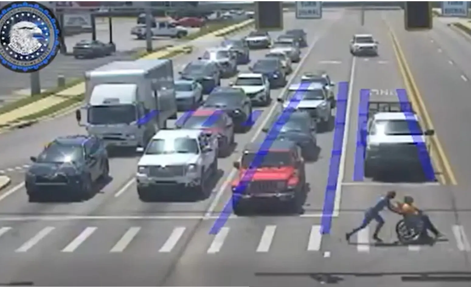 WATCH: Wheelchair-Bound Man Rescued By Superhero As He Struggles To Cross Intersection 