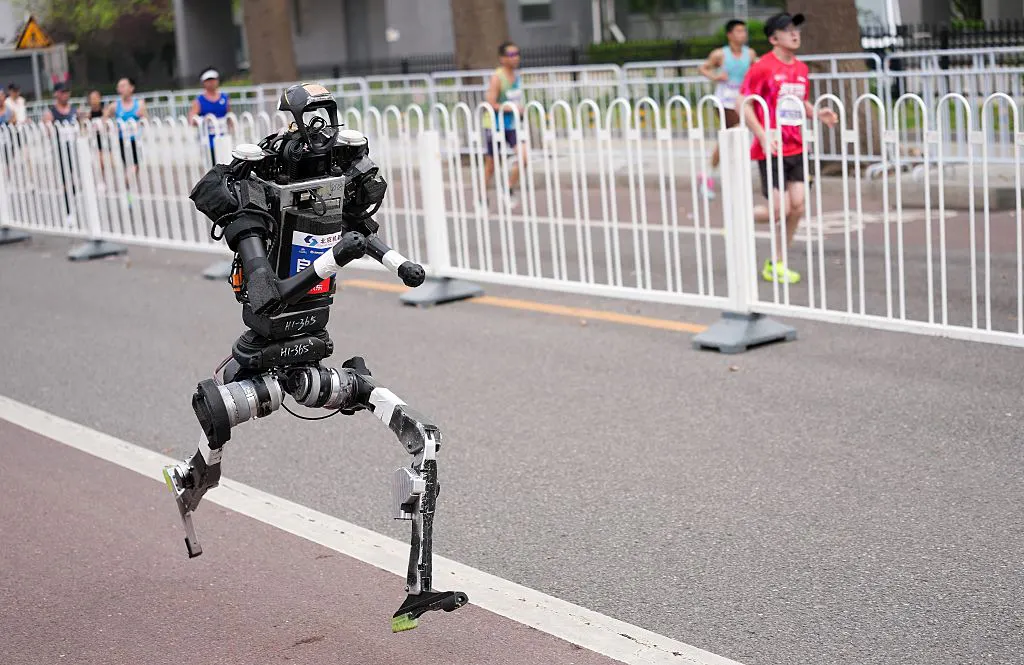 WATCH: Terminator’s Chinese Cousin Slams Into Wall During Humanoid Robot Trial Run