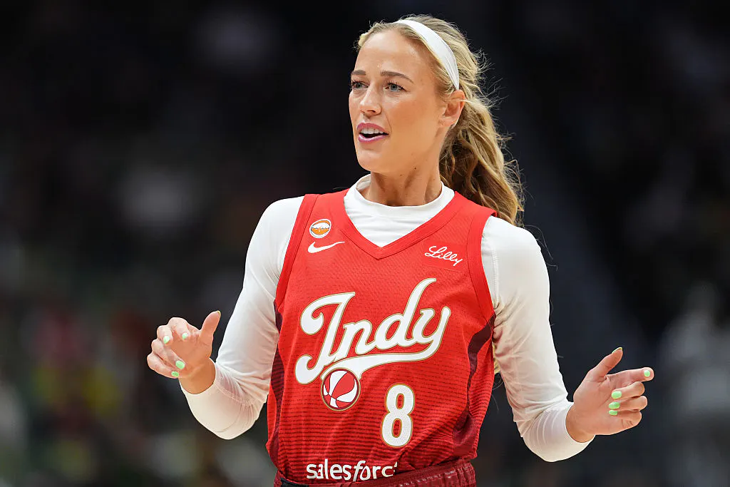 WNBA Coach Protests Sophie Cunningham With Pro-Trans Shirt