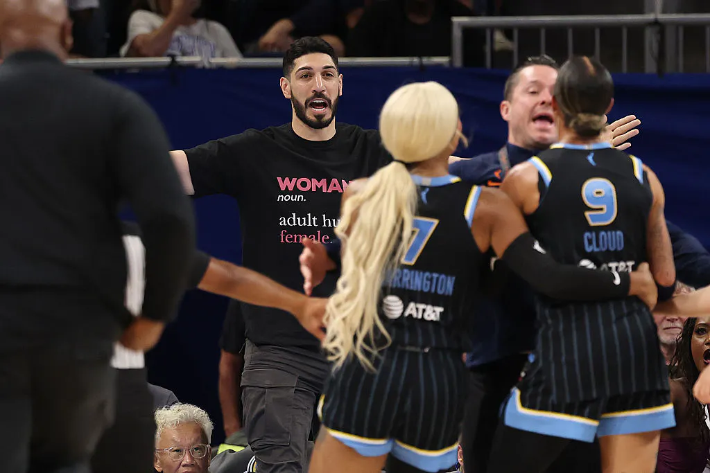 Enes Kanter Freedom Reveals What Led To WNBA Courtside Confrontation