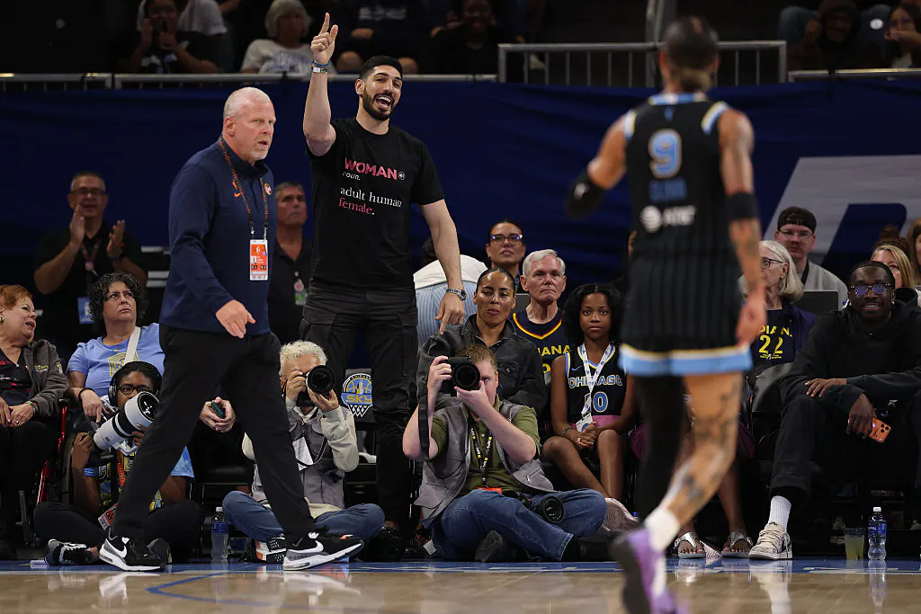 Enes Kanter Freedom Booted From WNBA Game After Confrontation