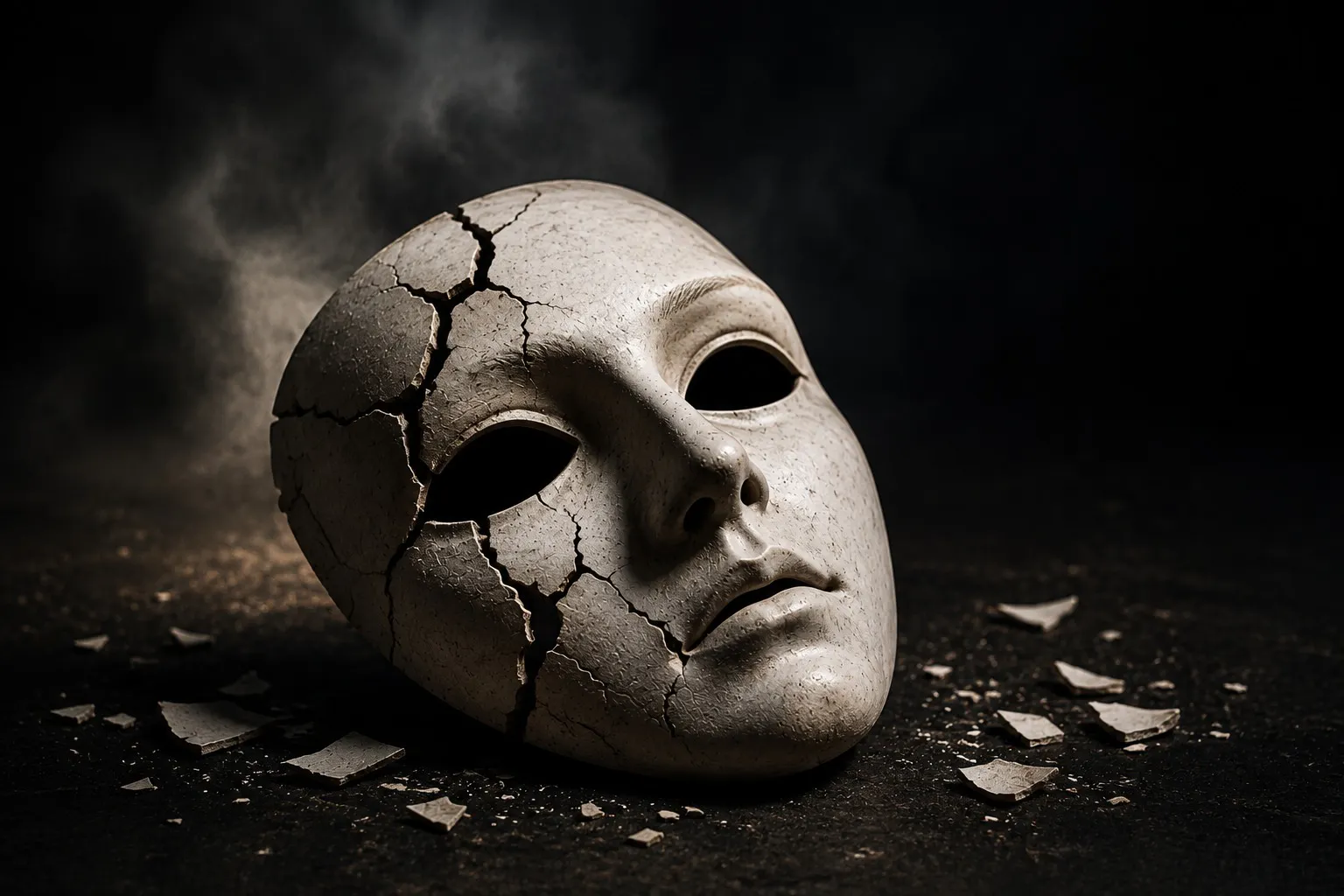 When The Mask Finally Slipped