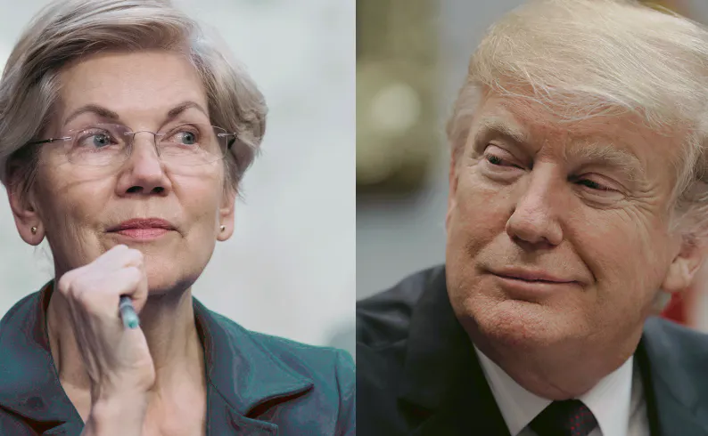 Elizabeth Warren Praises Trump’s Latest Move With Defense Contractors