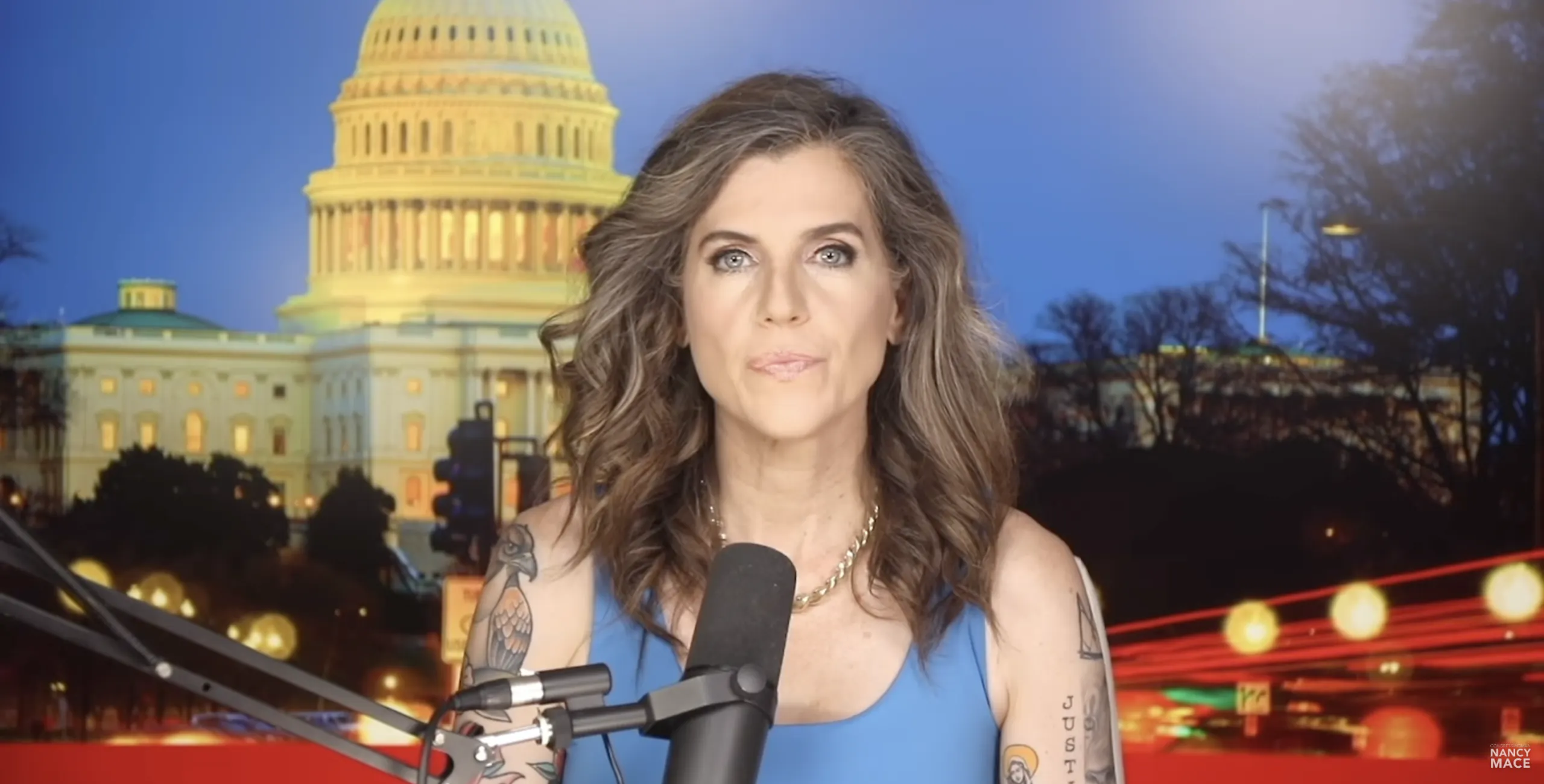 Nancy Mace Flaunts Full Sleeves Of Long-Concealed Tattoos In YouTube Launch