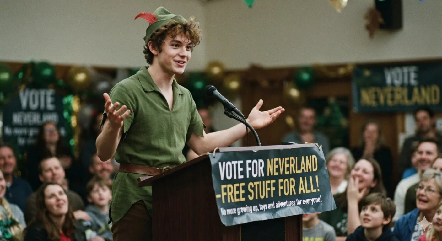 The Peter Pan Politicians Plaguing The Left